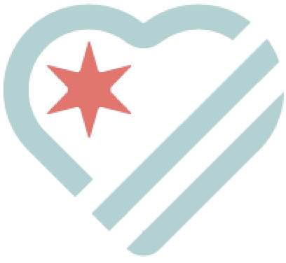 A More Just Chicago primary logo