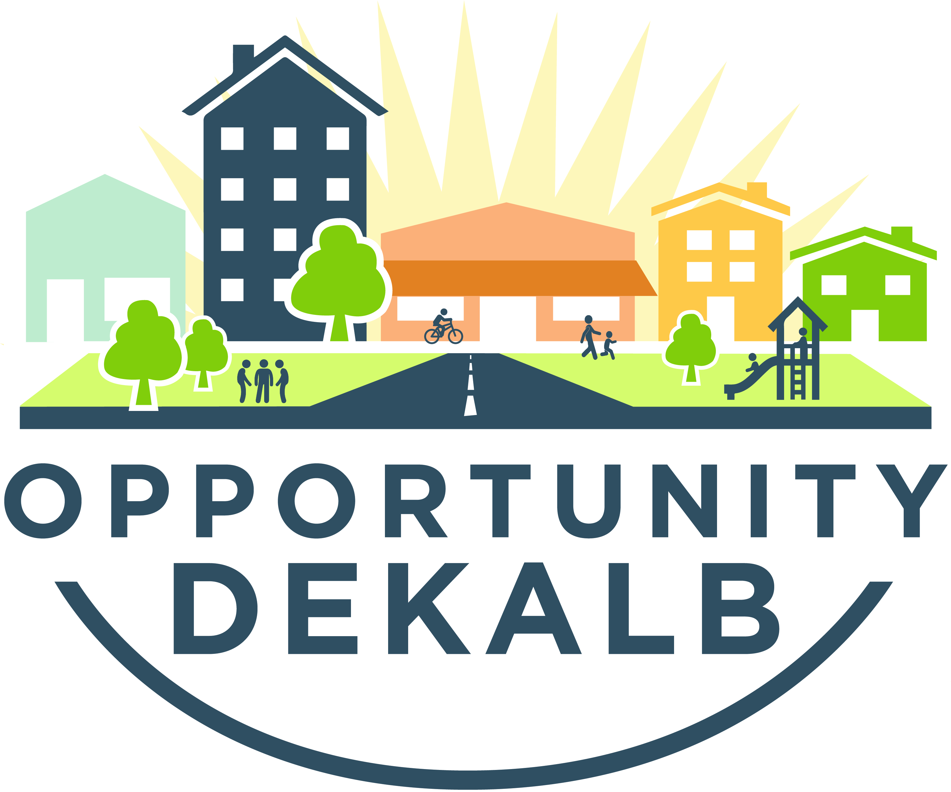Opportunity DeKalb primary logo